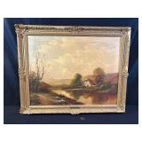 19th C, Rural Landscape, Agustus Spencer