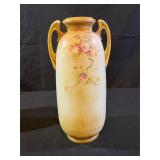 2 Japanese Japan Hand painted Porcelain Vases