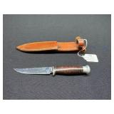 Case Knife w 4" Fixed Blade & Case XX Sheath