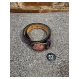 Vintage Southwestern Leather Belt