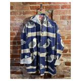 1990s Michigan Rag Co. Seagull Print Canvas Jacket