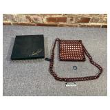 Vintage Linda Dano Reversable Beaded Bag Purse
