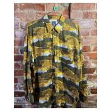 Vintage GAP Hunting Scene Collared Shirt