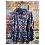 Vintage Express French Country Fleece Pullover