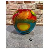 Modern Murano Italian Glass Vase