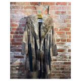 Vintage Azens of Pgh Muskrat & Racoon Fur Coat