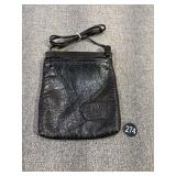 Carlos Falchi Collage Leather Cross Body Bag