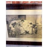 George Sheridan Knowles Family Scene, Print