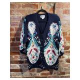 Hand Knitted Jennifer Reed Cardigan Sweater