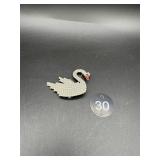 Vintage Bauer Rhinestone Brooch