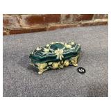 Vintage Inoclay Stone Jewelry Box