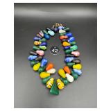 Mali Wedding Trade Beads Necklace