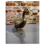 Brass Duck Statue