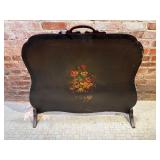 Deco Hand Painted Wooden Fireplace Screen