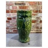 Roseville Art Nouveau Majolica Umbrella Stand
