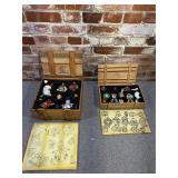 Thomas Pacconi Classics, 2 Sets of Glass Ornaments