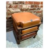 Set of 3 Stacking Footstools