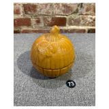 Longaberger Swirl Pumpkin Bowl