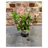 Chinese Carved Gemstone Bonsai Tree