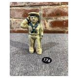 Cast Iron Sailor Bank