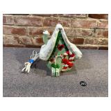 Vintage Christmas Ceramic House