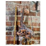Artisan Made Giraffe Windchime