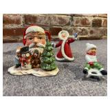 Assortment of Ceramic Vintage Christmas Decor
