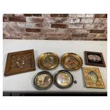 Assortment of Vintage Wall Hangings