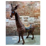 Artisan Made Wooden Giraffe