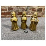 Vintage Christmas Nuns, Set of 3
