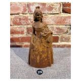 Cast Iron Victorian Doorstop