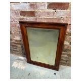 Antique Mahogany Framed Mirror