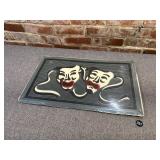 Albert Elovitz Rubber Drama Masks Doormat