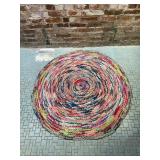 Multi-Color Braided Rug