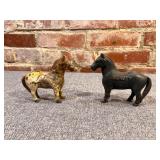 Cast Iron Horses, Set of 2