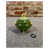 Carved Chinese Incense Pot