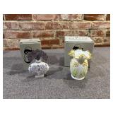 Fenton, Perfume Bottle & Vase