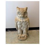 Concrete Owl Statue