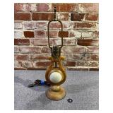 Vintage Alabaster Table Lamp