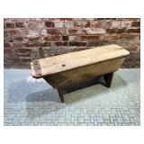 36" Wooden Bench