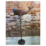 Copper Whale Weathervane