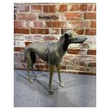 C 1970s Greyhound Dog Statue