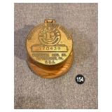 Pittsburgh Rockwell Brass Meter