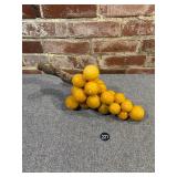 Mid-Century Alabaster Grape Clusters