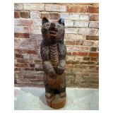 Chainsaw Carved Bear Sculpture