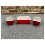 3 Pyrex Refrigerator Dish