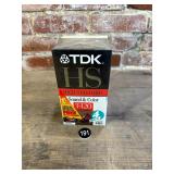 4 Sealed TDK VHS T-120 Blank Tapes
