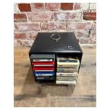 22 Record 8-Tracks w Soft Leather-Like Case