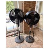2 Frigidaire Outdoor Misting Fans, Adjustable