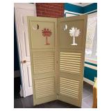 Room Divider w South Carolina State Flag Cutout